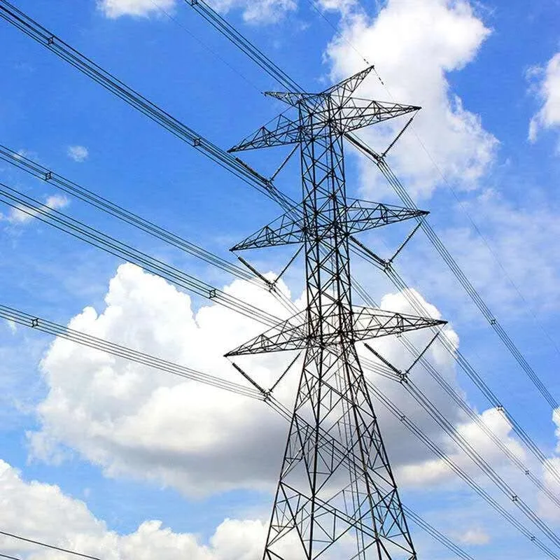 132kV Galvanized Anglus Steel Transmissio Tower