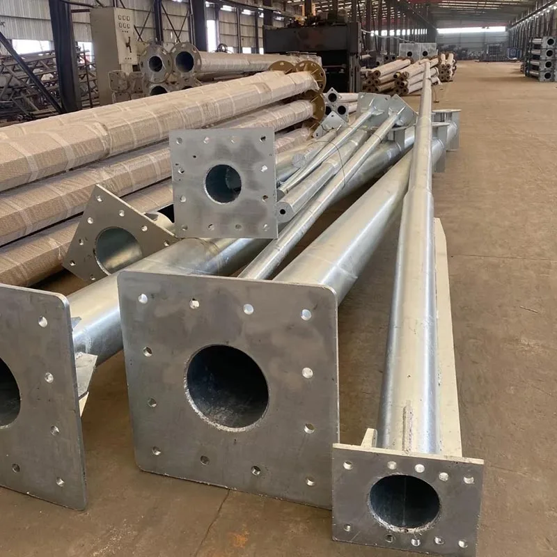 Calida intinge Galvanized Negotiationis Pole