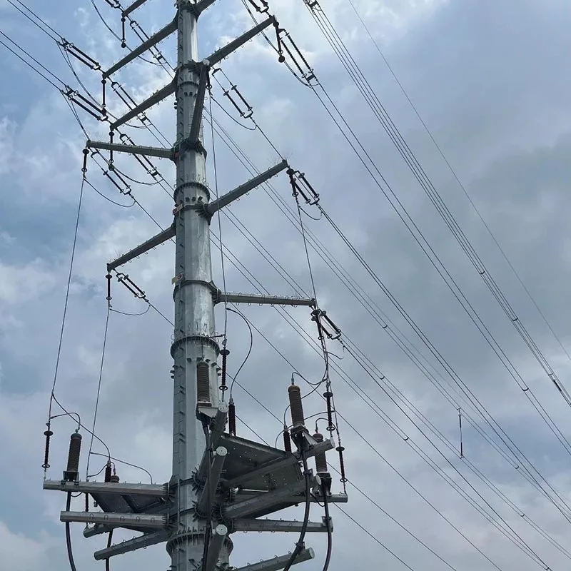 Multi Circuit Cable Riser Pole